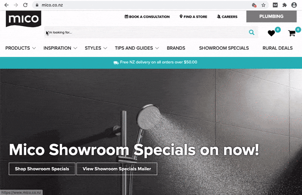 Mico smooth back and forth search with Site Search 360